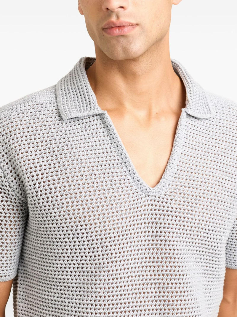Batten stitch polo shirt 4