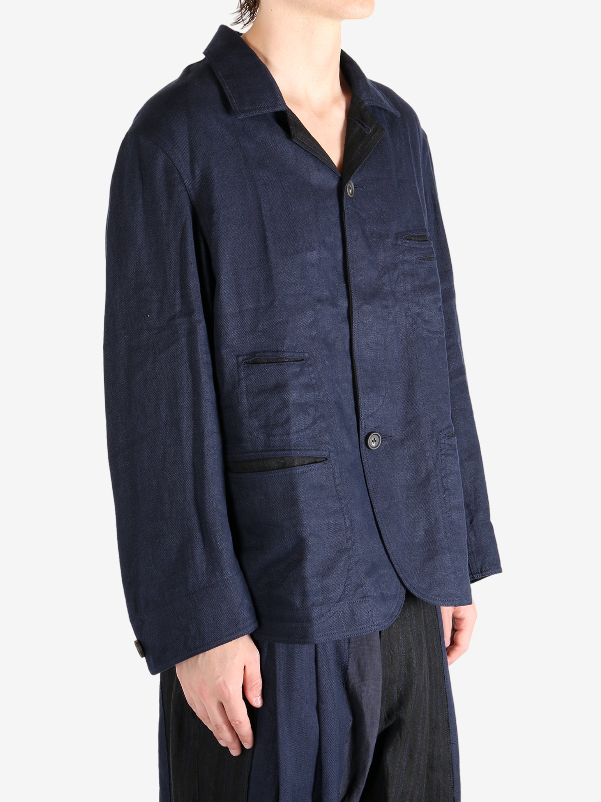 ZIGGY CHEN - Men Patchwork Field Jacket - 2