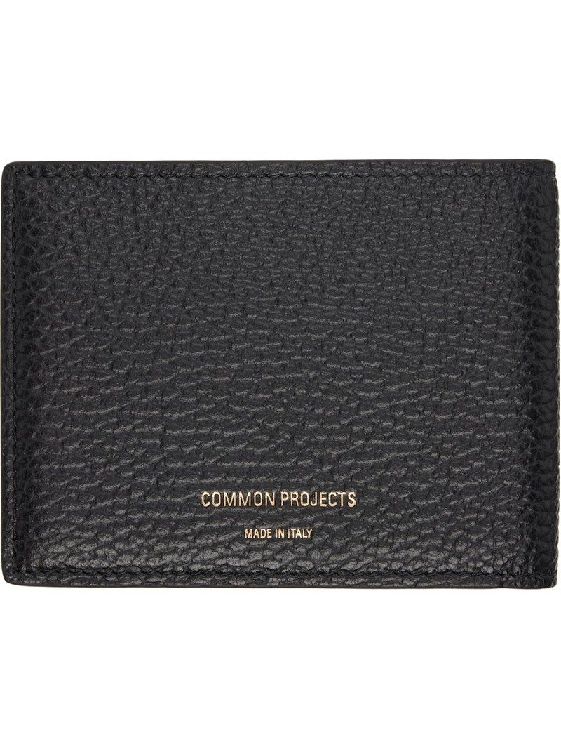 Common Projects Black Standard Wallet outlook