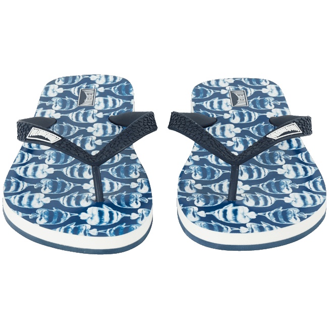 Men Flipflop Batik Fishes - 5