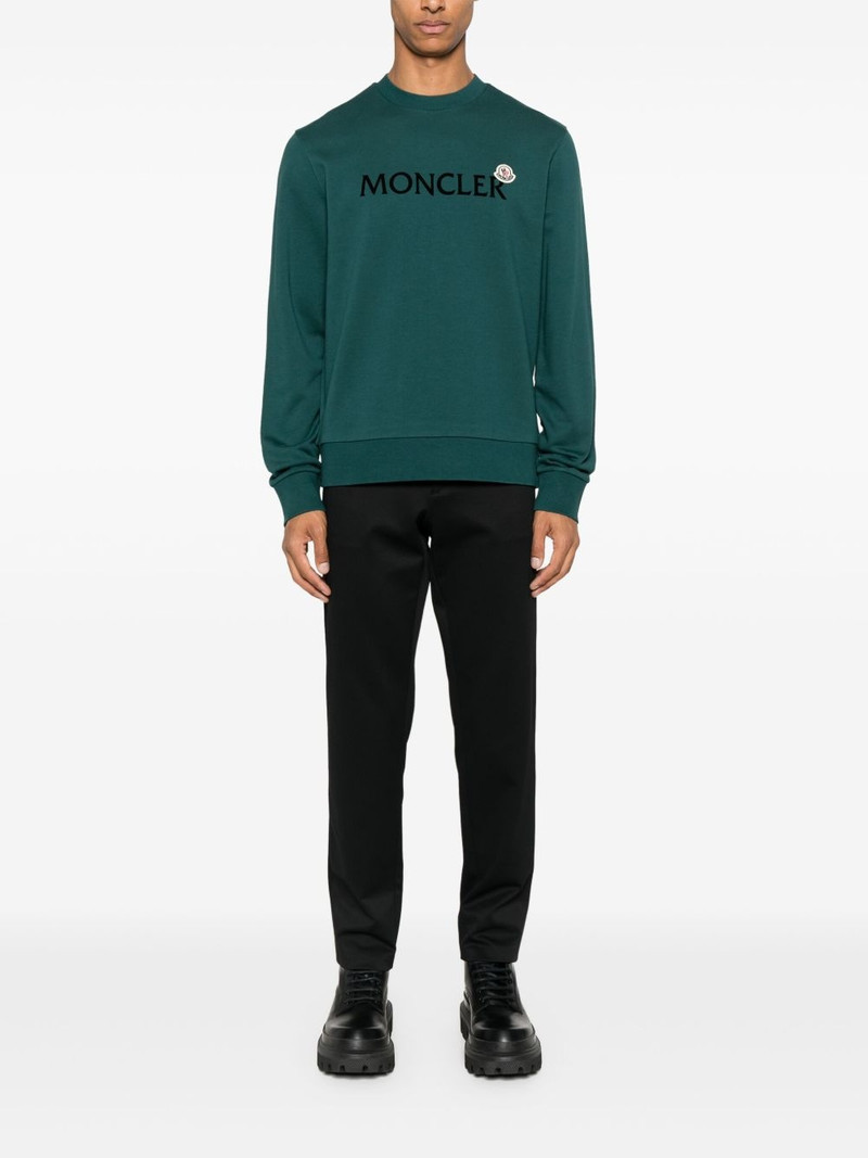 Moncler logo-print sweatshirt outlook