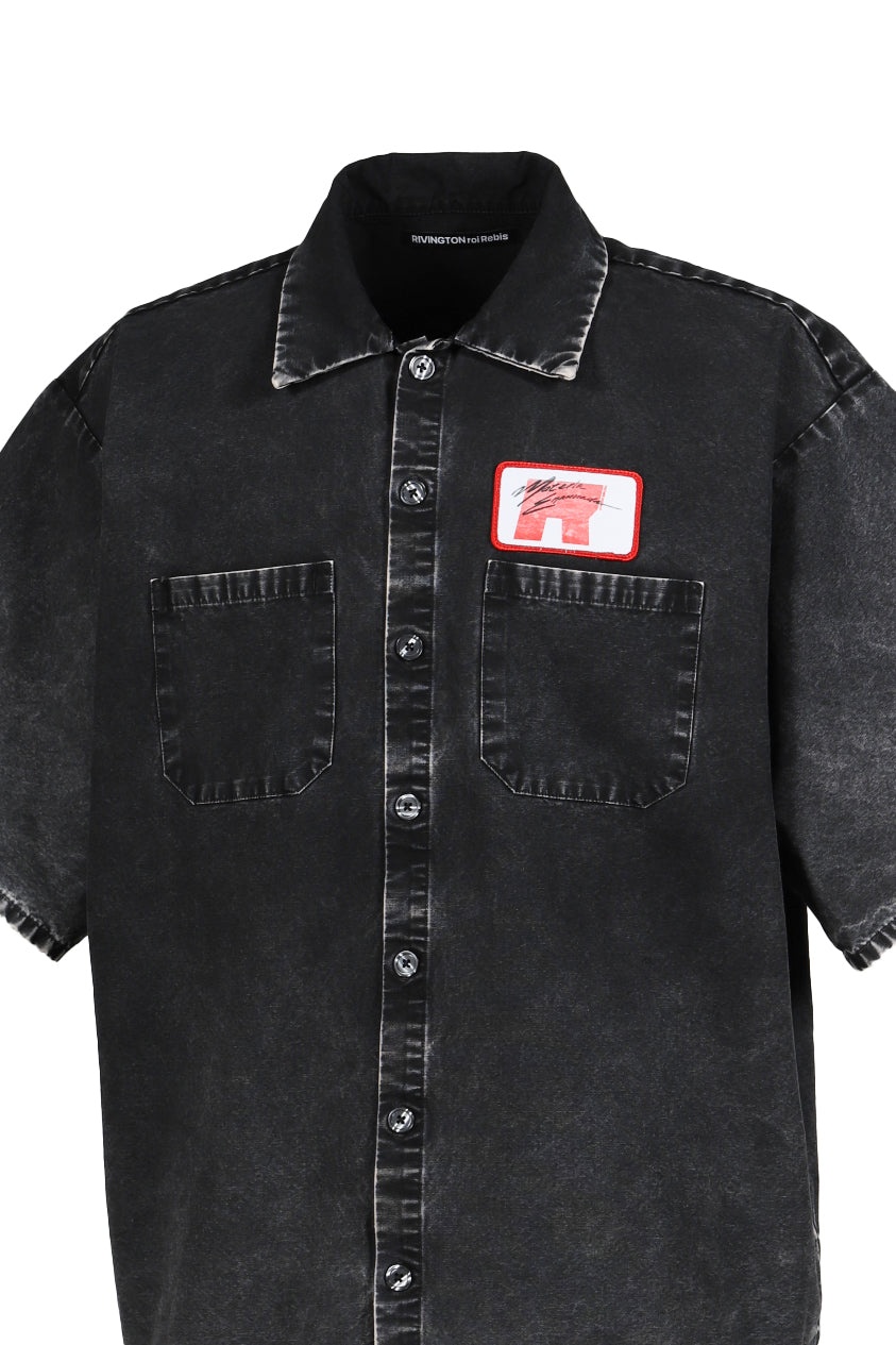 WORKING MANS SHIRT / BLK - 4