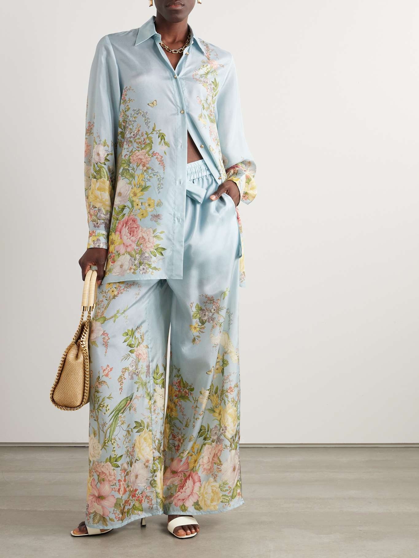 Zimmermann WAVERLY RELAXED SHIRT | REVERSIBLE