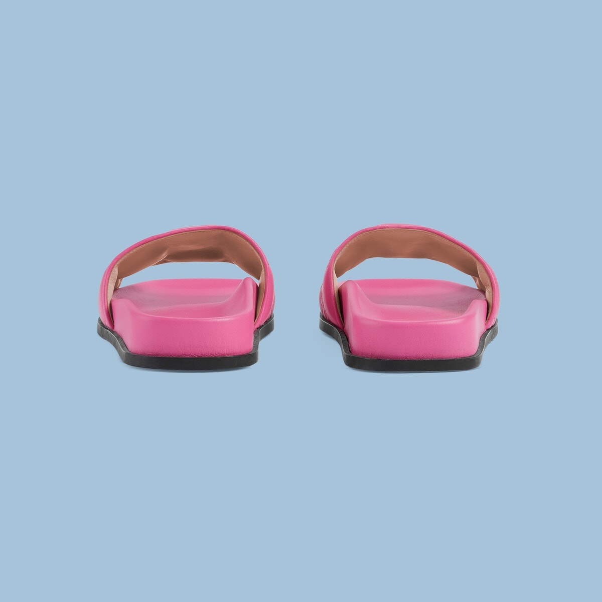 Women's GG matelassé slide sandal - 4