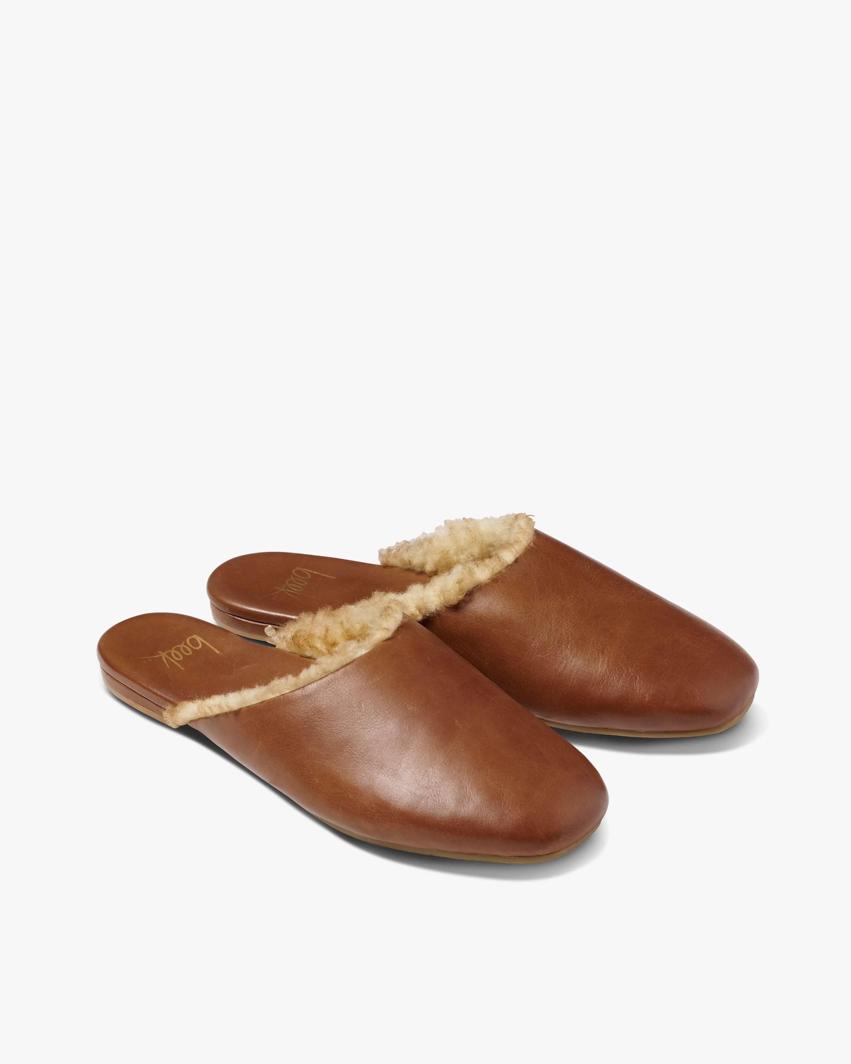 Blackbird Shearling Leather Mule - 1