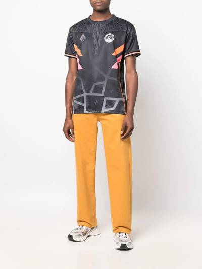 Marcelo Burlon County Of Milan logo-print soccer T-shirt outlook