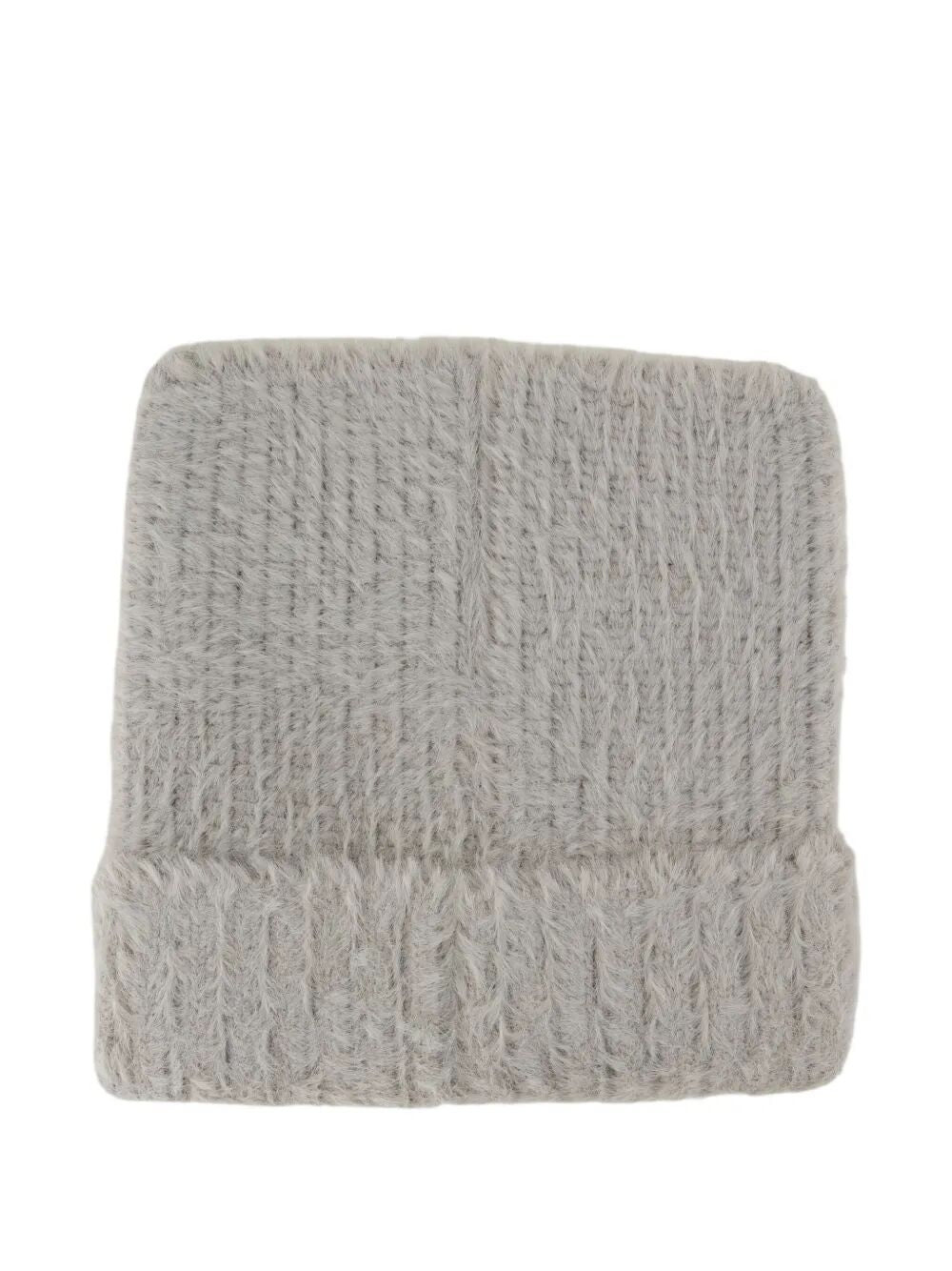 Casablanca Men "Fluffy" Nylon Square Hat - 2