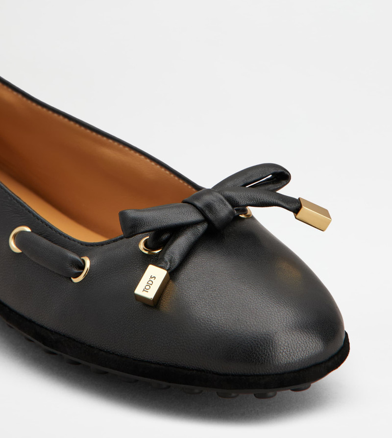 BALLERINAS IN NAPPA LEATHER - BLACK 5