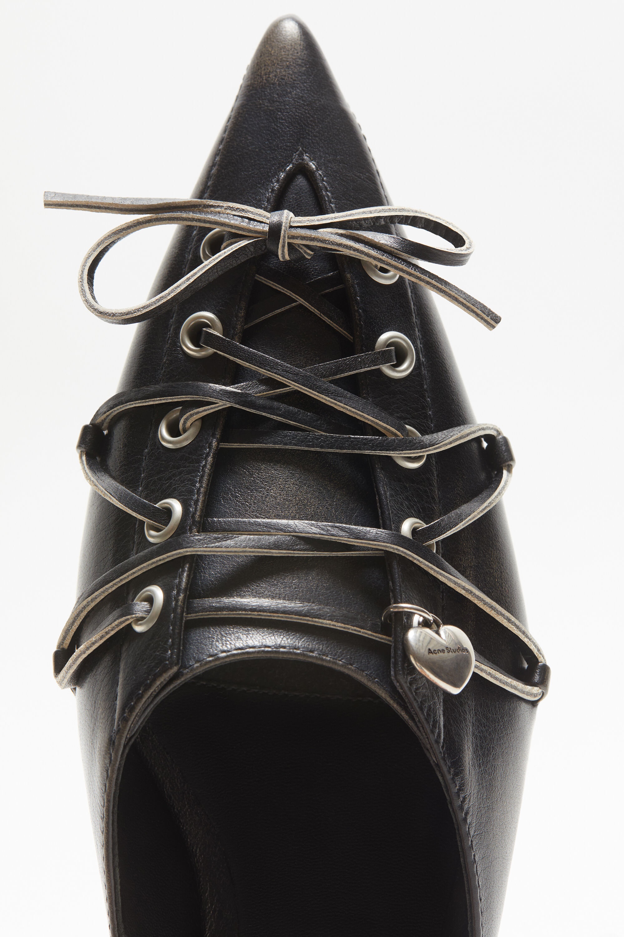 Lace-up mules - Black - 3