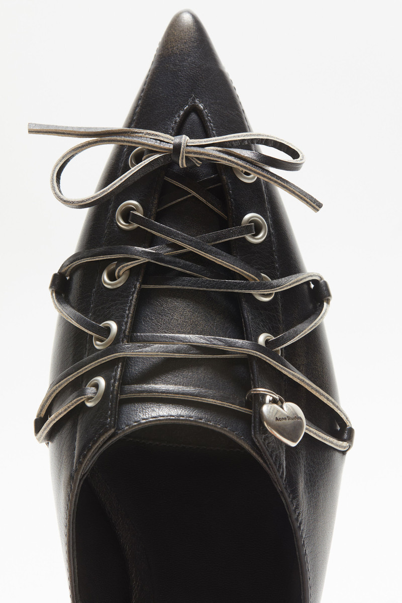 Lace-up mules - Black 3