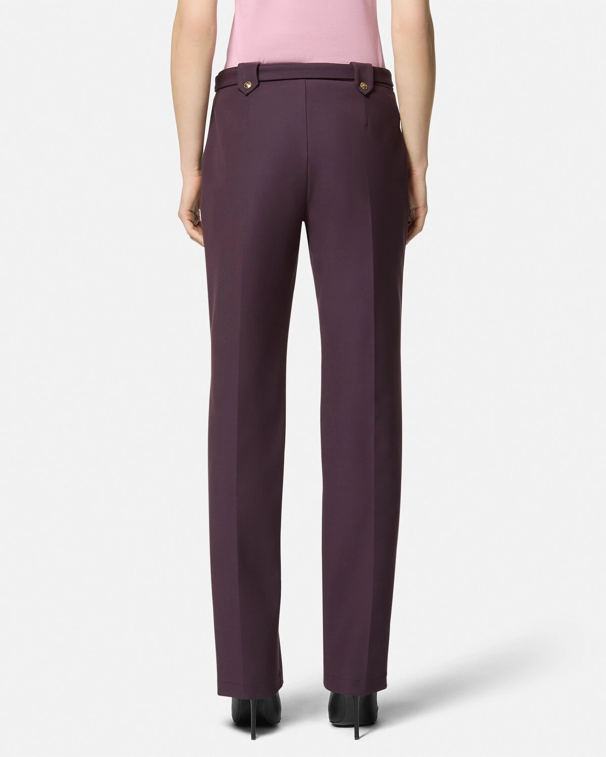 Baroque Buckle Formal Pants - 5