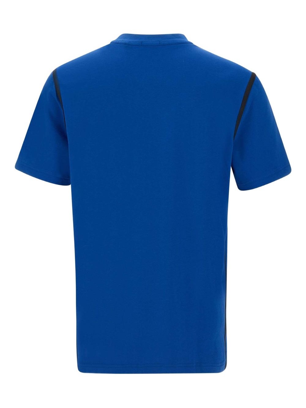 contrast-piping crew-neck T-shirt - 2