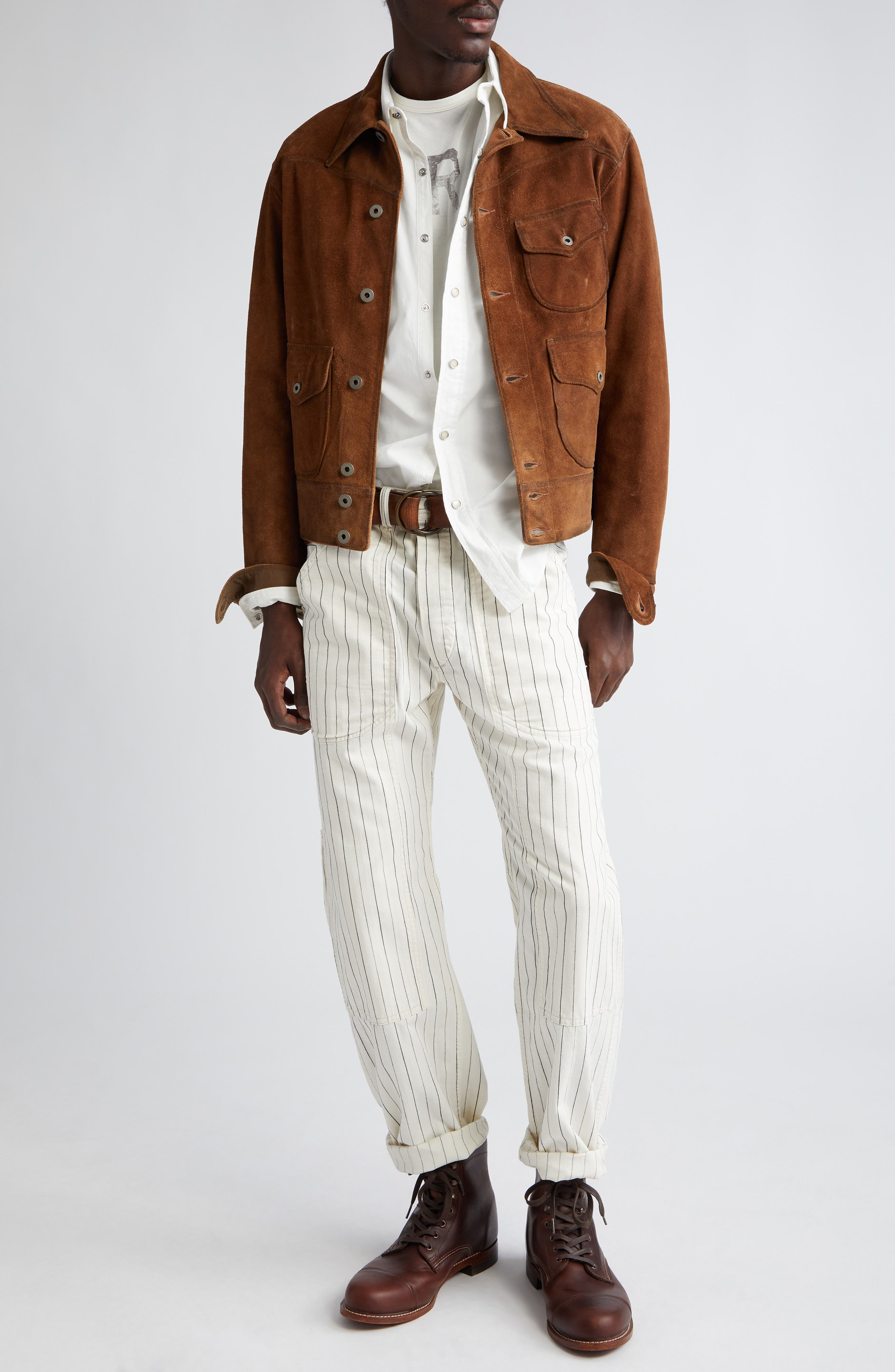 Alston Roughout Leather Jacket - 8