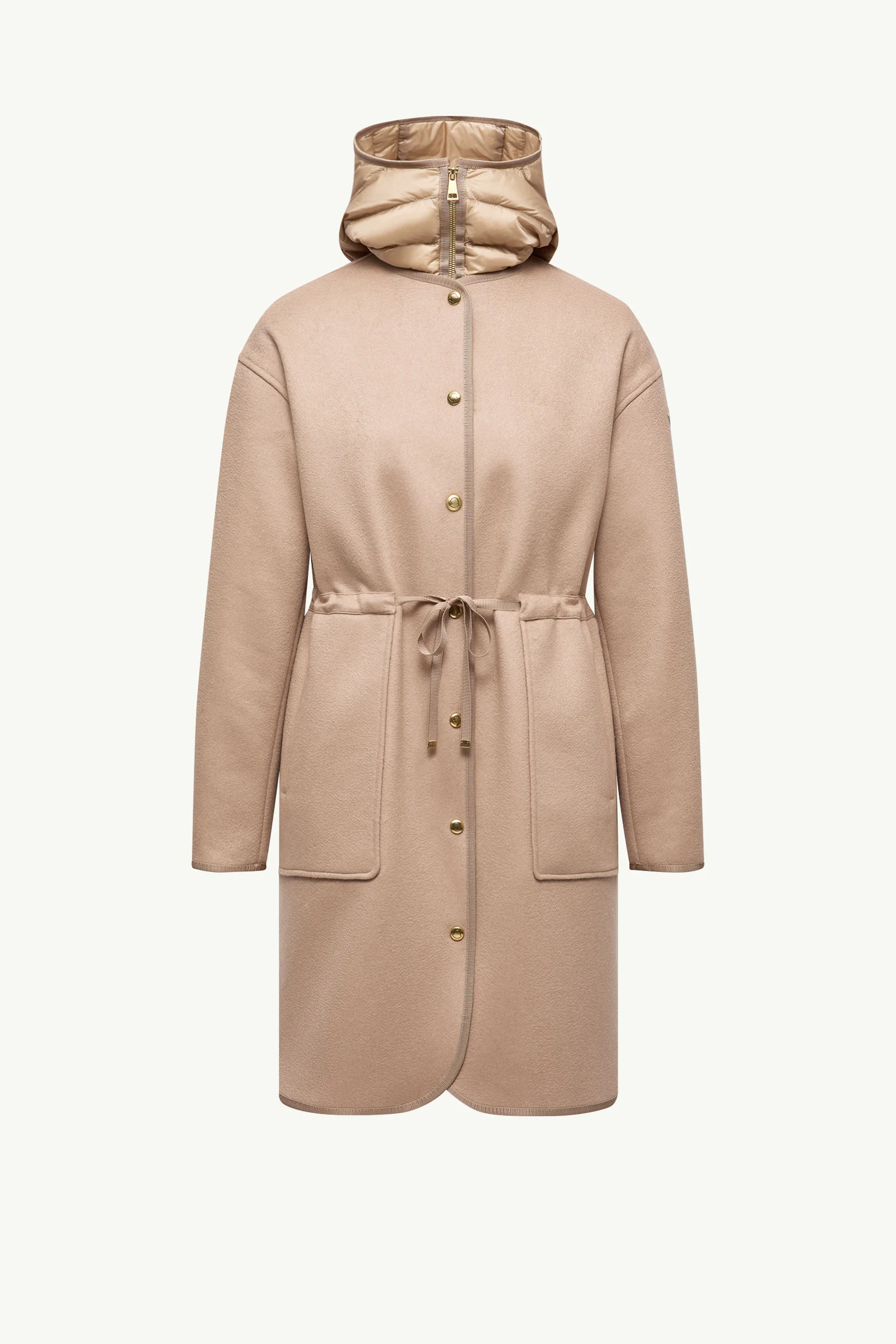 Bonreposse 3-in-1 Wool & Cashmere Long Down Jacket - 1