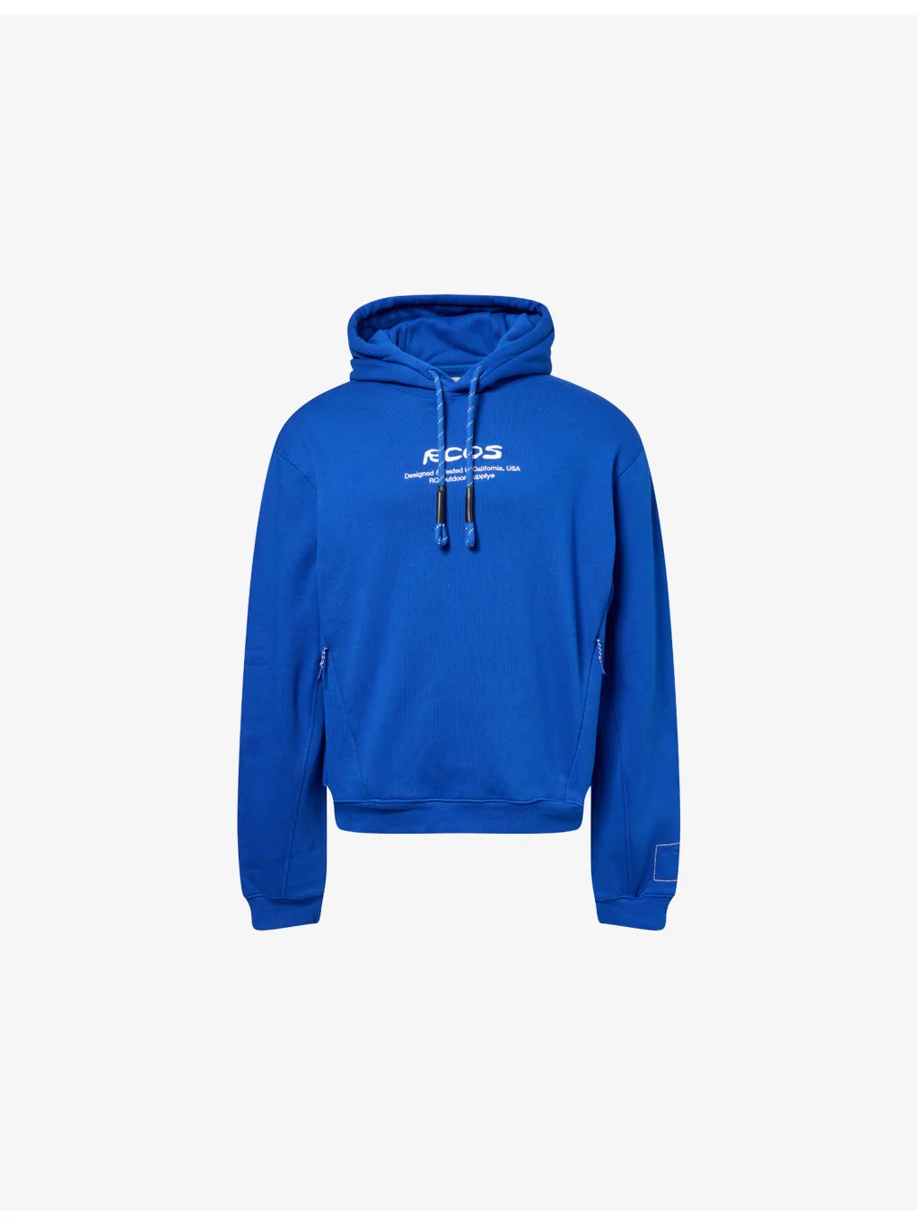 Script-Logo Relaxed-Fit Cotton-Fleece Hoody - 1