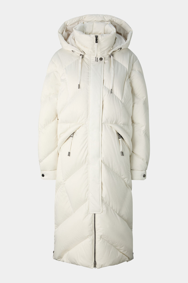 Ginny Down Coat in Off-White 1