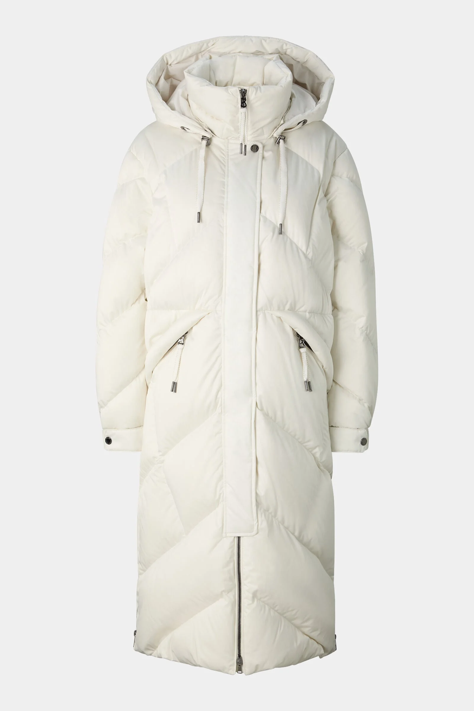 Ginny Down Coat in Off-White - 1