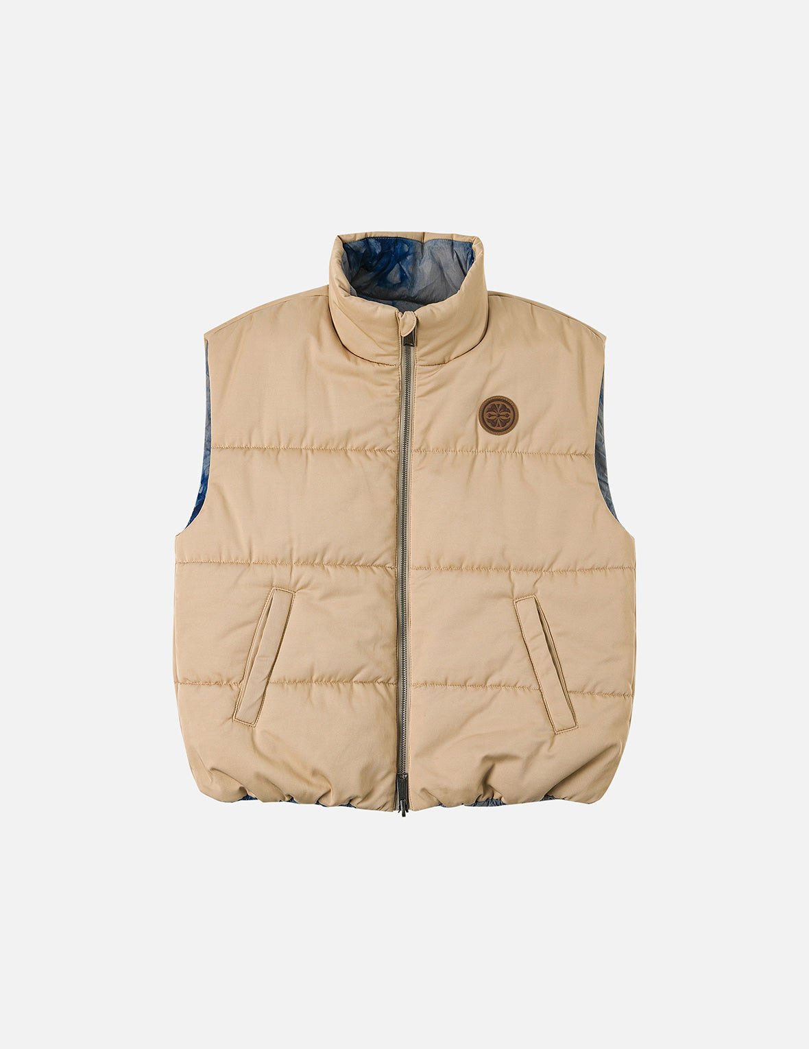 Logo Print Oversized Reversible Vest - 3