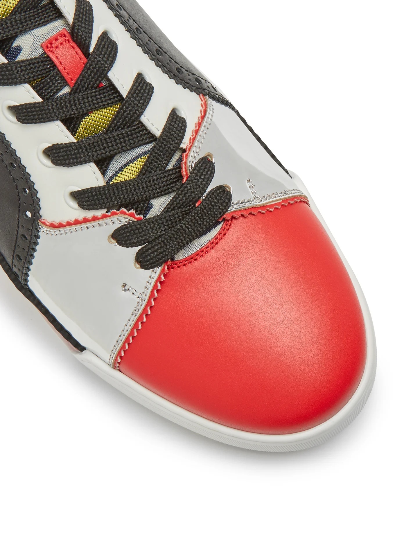 Loubikick high-top leather trainers - 6