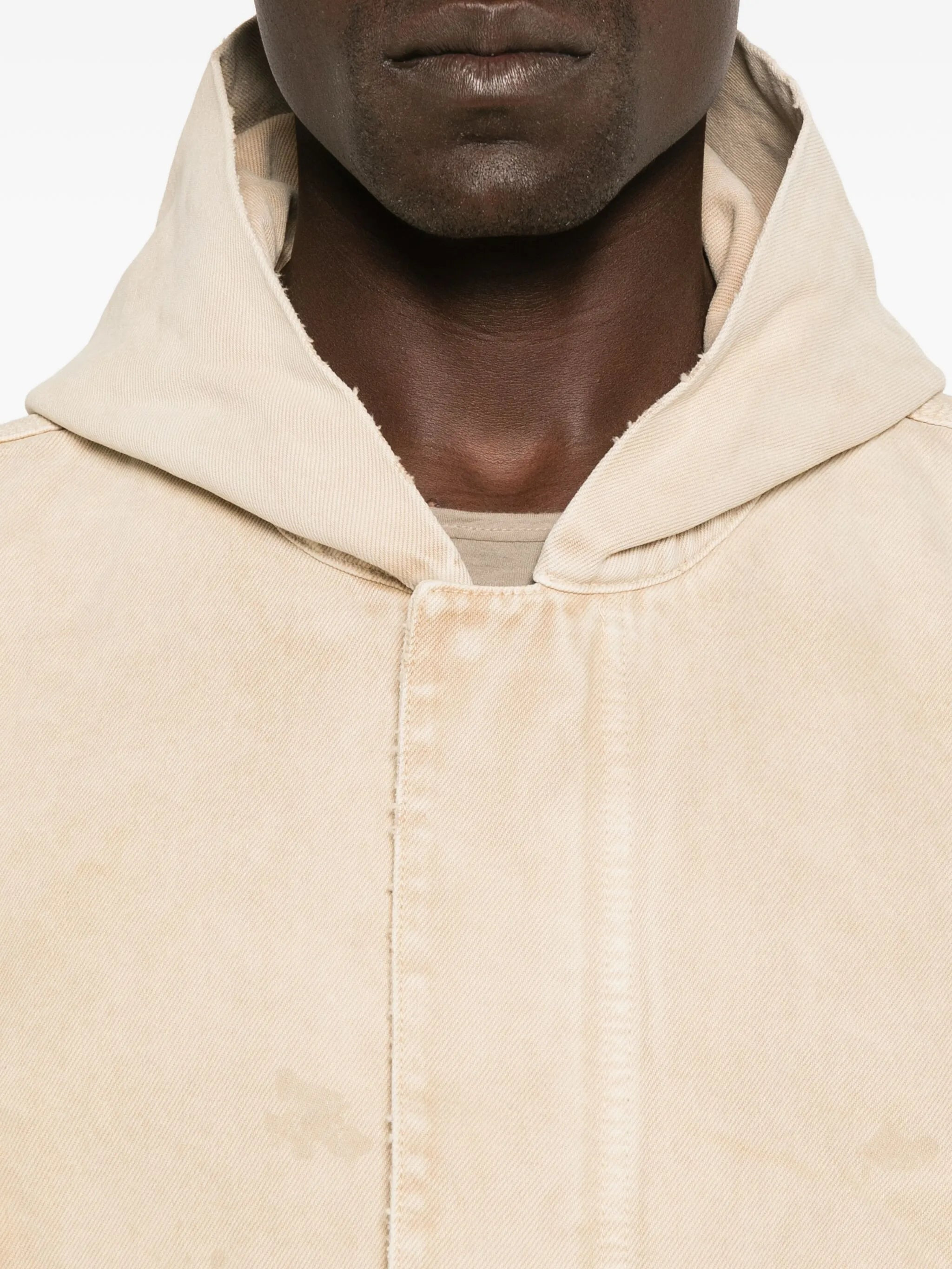 Balenciaga Denim Hooded Jacket - 4