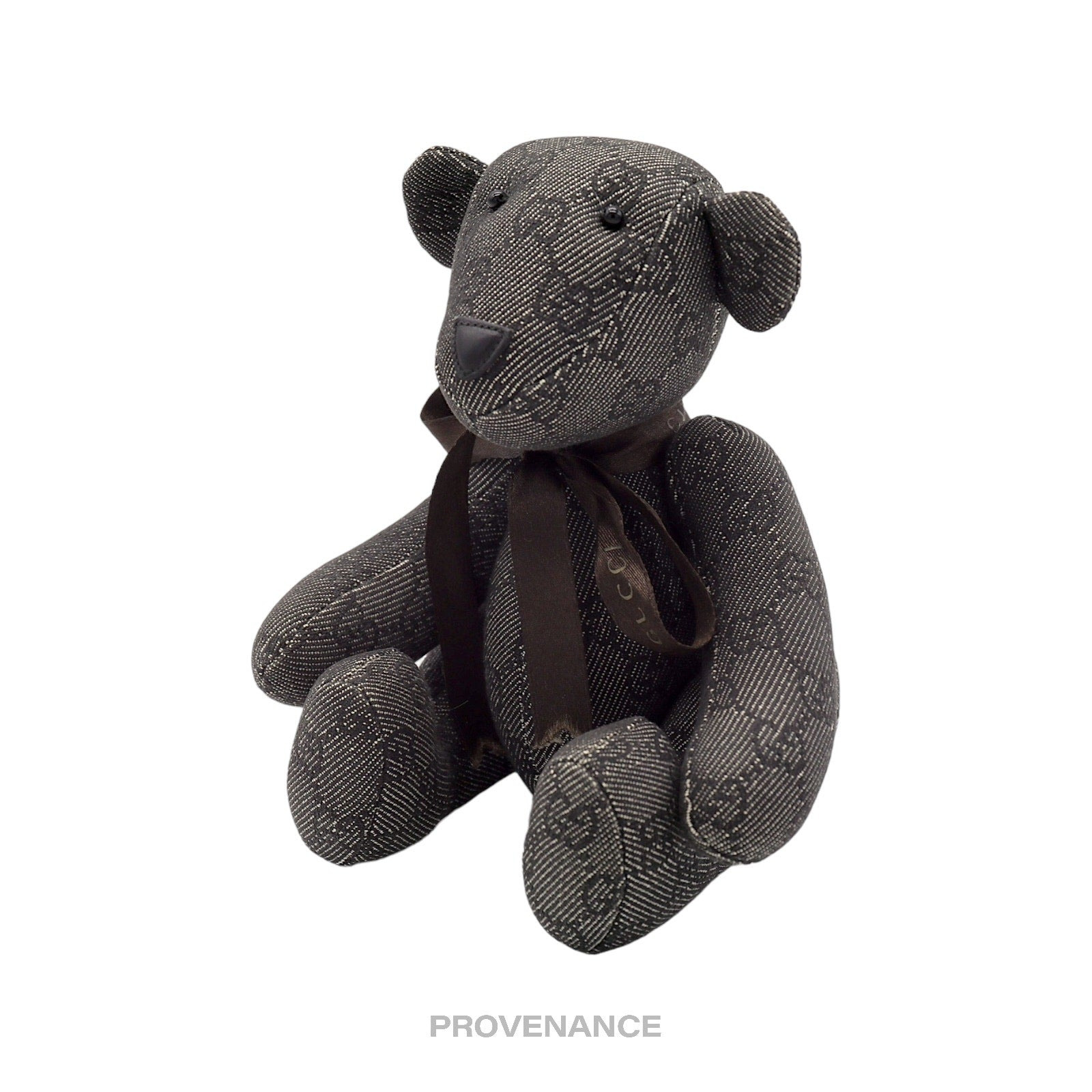 Gucci Teddy Bear - Charcoal GG Canvas - 2