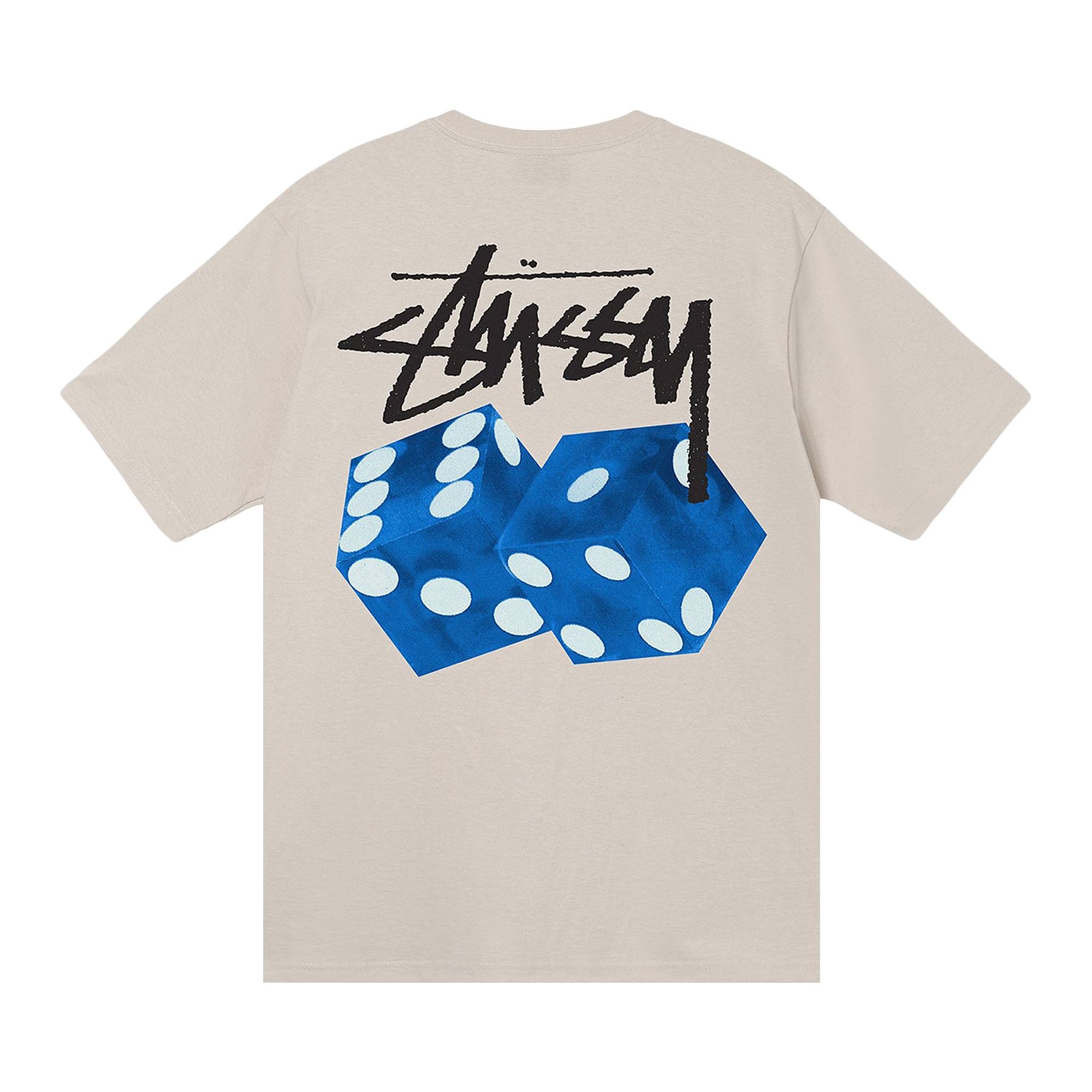 ２〜４日でお届け！STUSSY DICED OUT TEE ダイスアウトTシャツ Stüssy Stussy Diced Out Tee 'Smoke' | REVERSIBLE