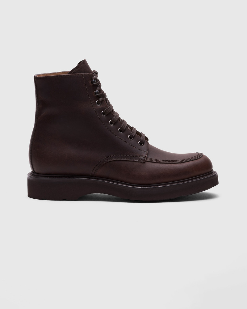 Pull Up Calf Lace-up Boot 1