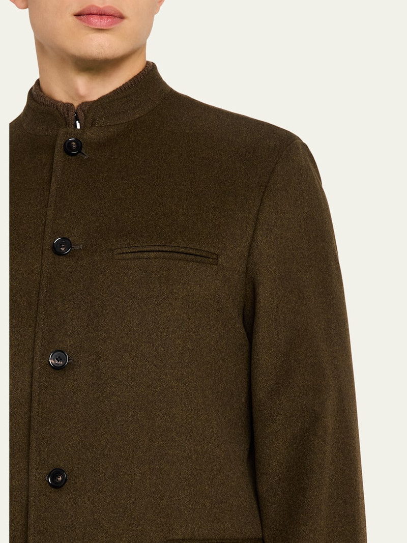 Loro Piana Men's Vienna Cashmere-Wool Jacket outlook