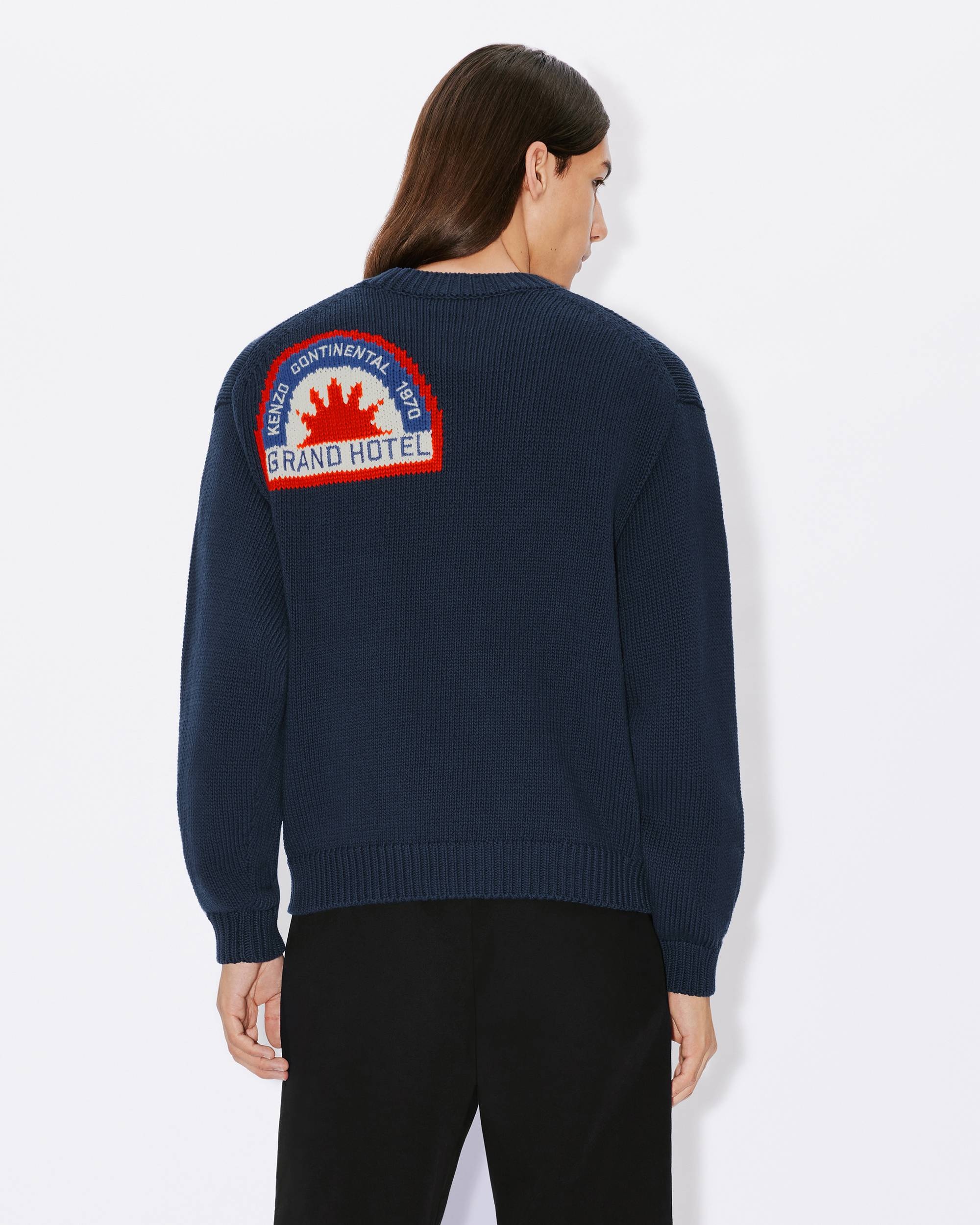 'KENZO Travel' hand-embroidered jumper - 4