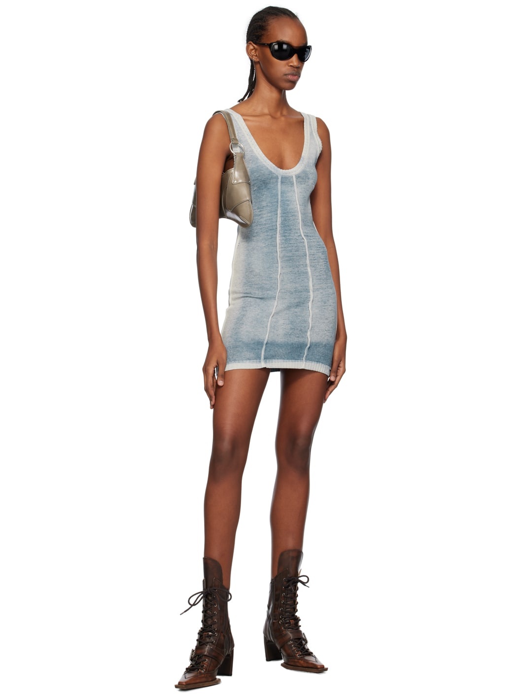 Blue Enyo Minidress - 4