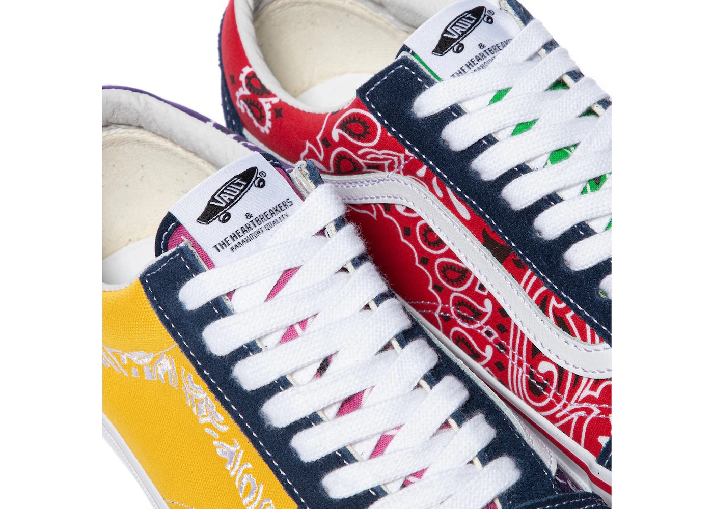 Vans Vault OG Old Skool LX Bedwin & the Heartbreakers Multi-Color Bandana - 3