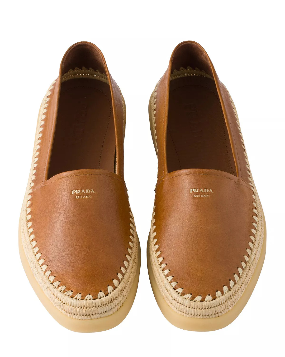 Men's Nappa Leather Espadrilles Loafers - 3