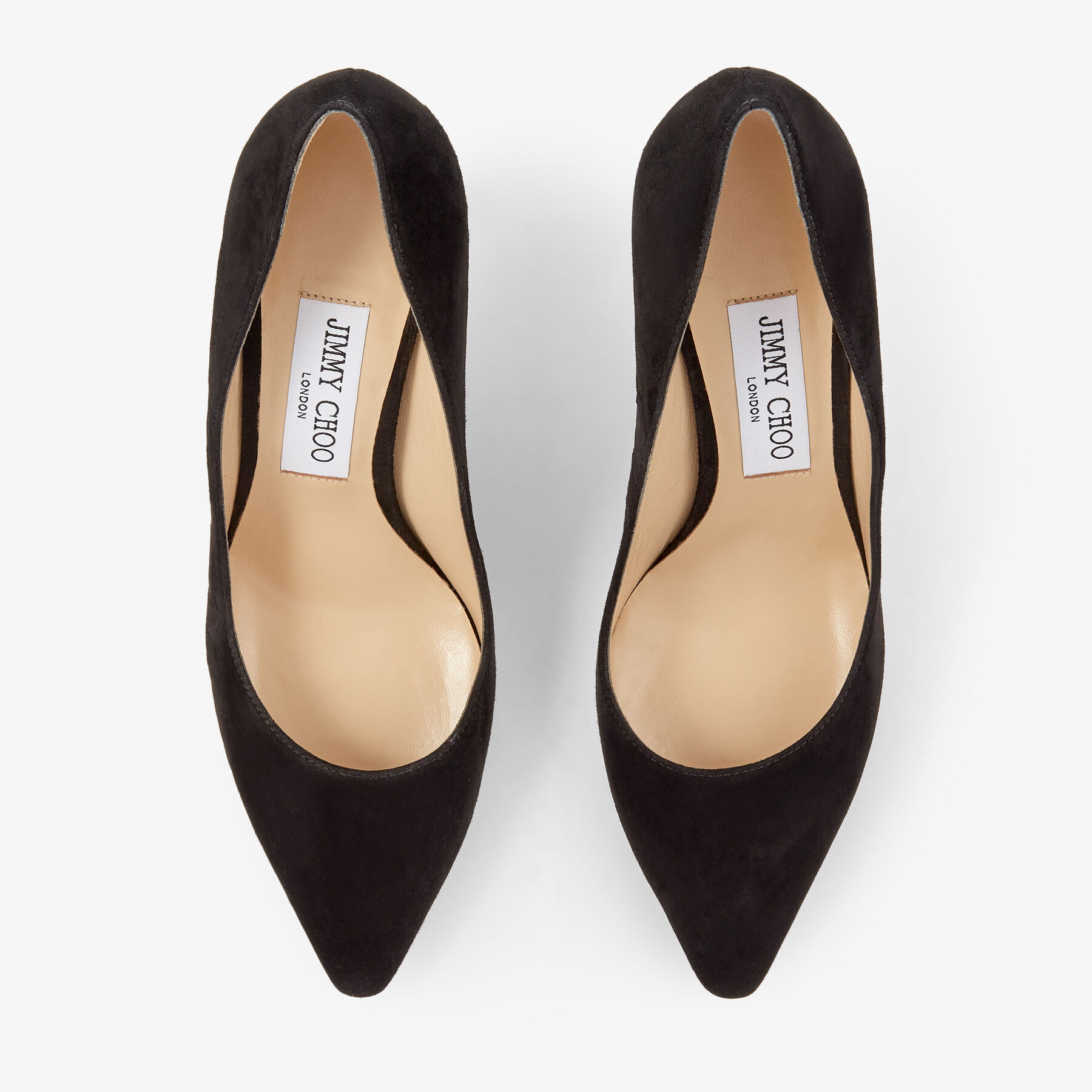 Romy 85
Black Suede Pointed Pumps - 4