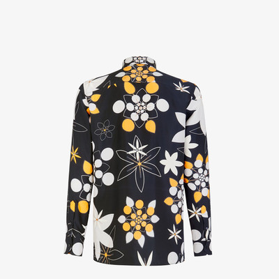 FENDI Black silk shirt outlook