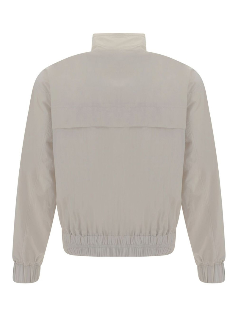 AMI Paris logo-print hooded windbreaker outlook