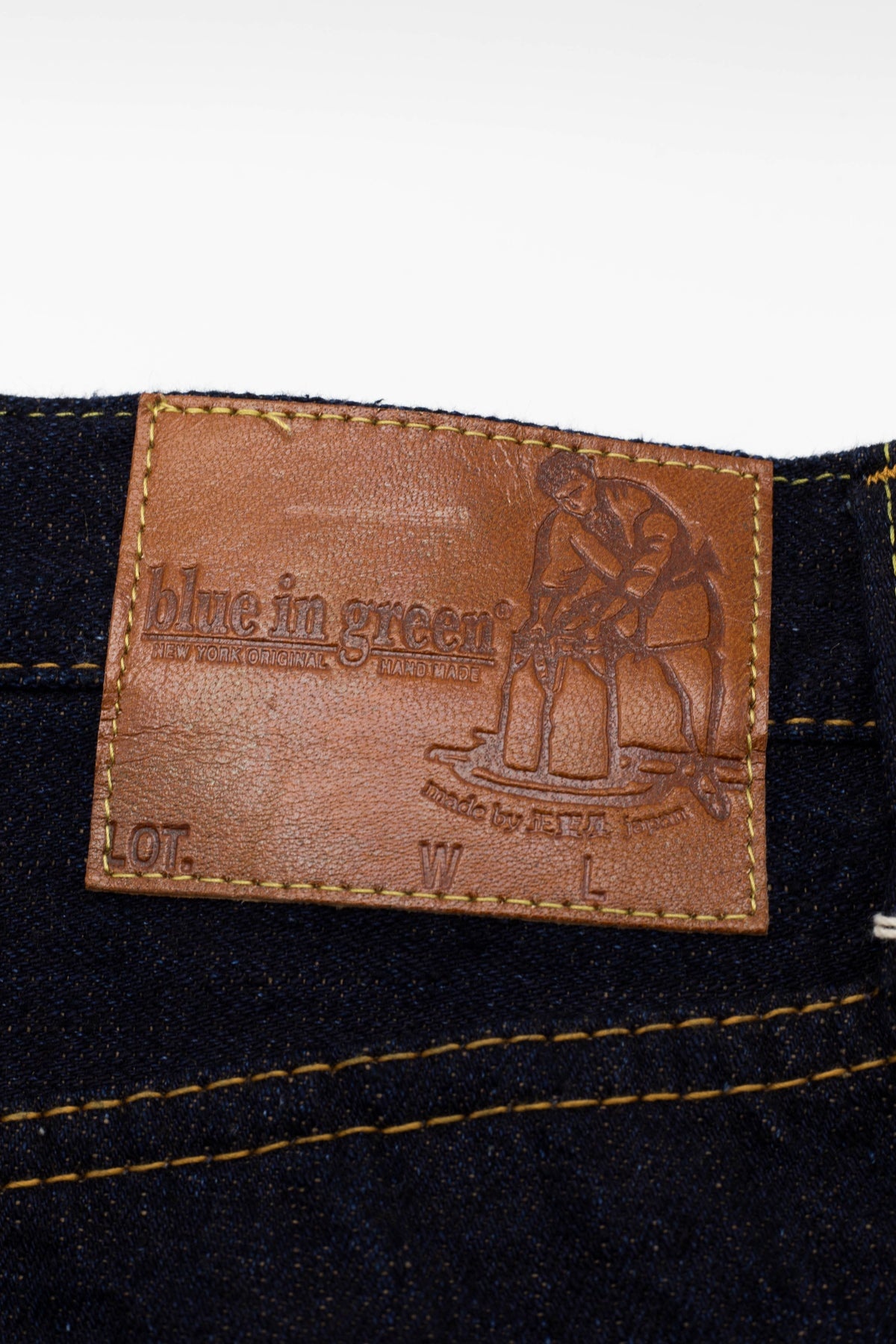 OG-019 14oz Organic Cotton x Recycled Cotton Relaxed Tapered BIG Exclusive Version - 6