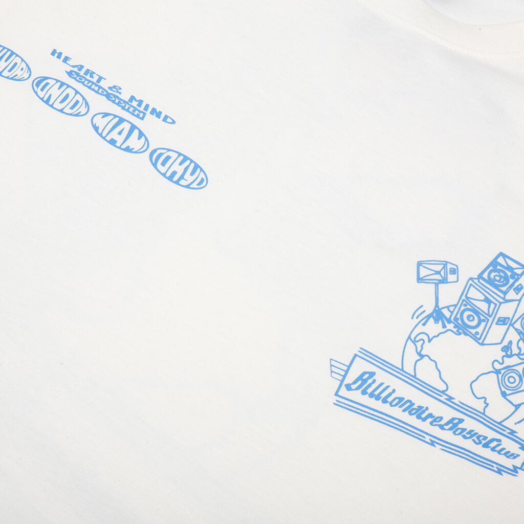 SOUND WAVES TEE - WINTER WHITE - 3