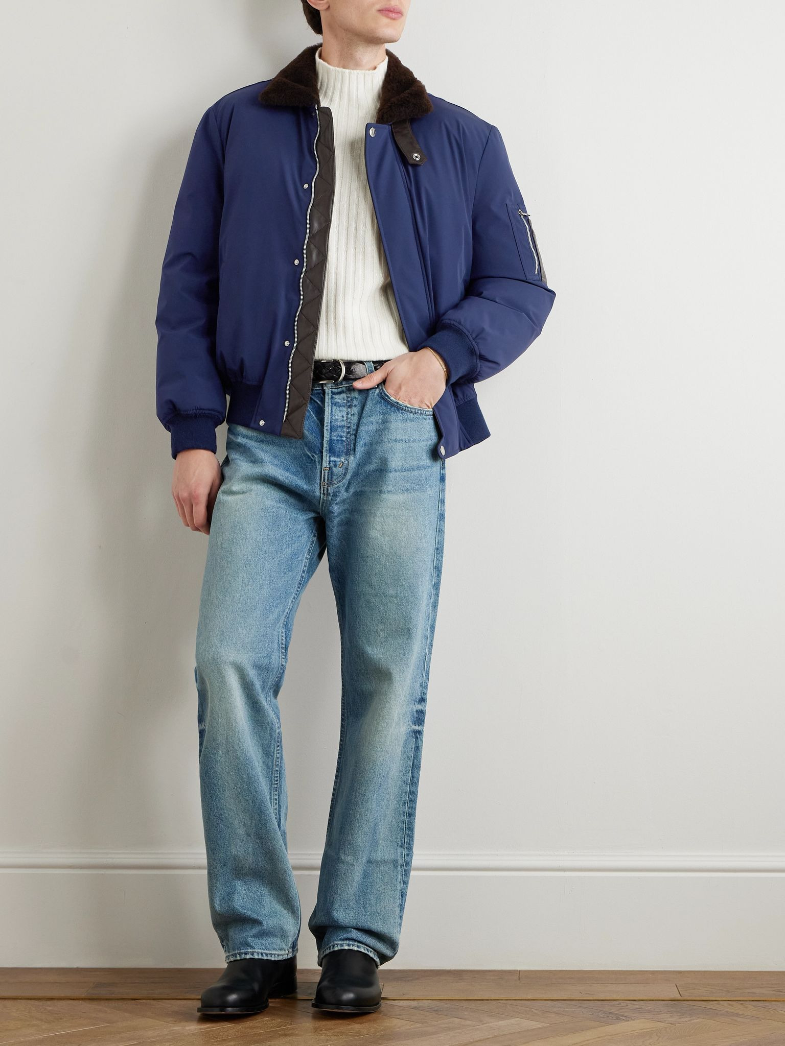 Ribbed Cashmere Sweater Ecru - 2