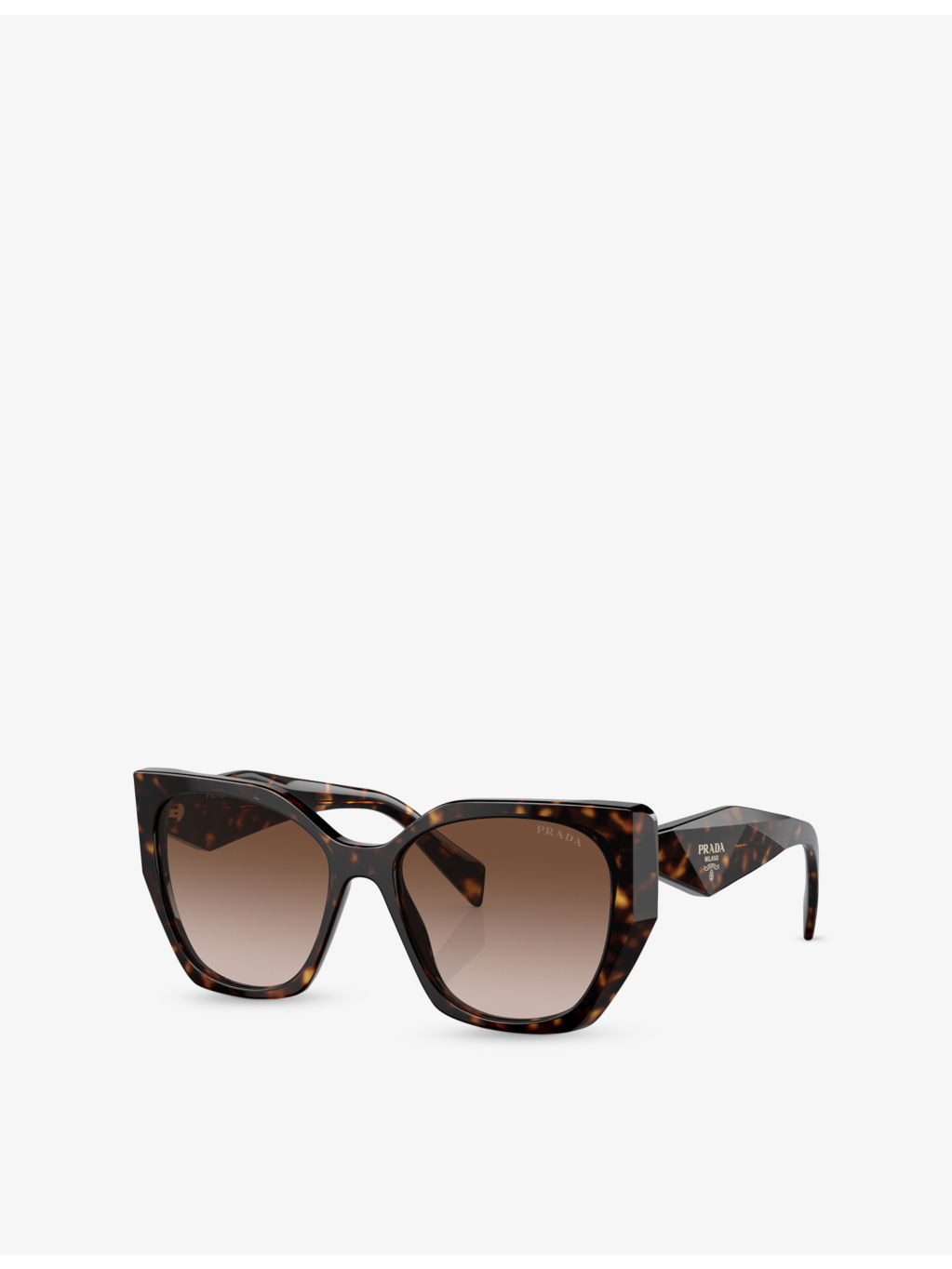 PR 19ZS Tortoiseshell-Pattern Acetate Sunglasses - 2