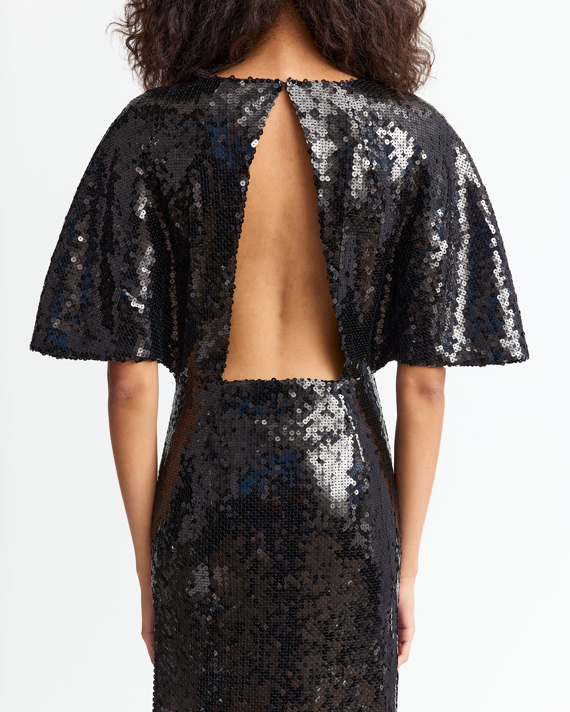 ERMARA MIDI DRESS IN SEQUIN - 5
