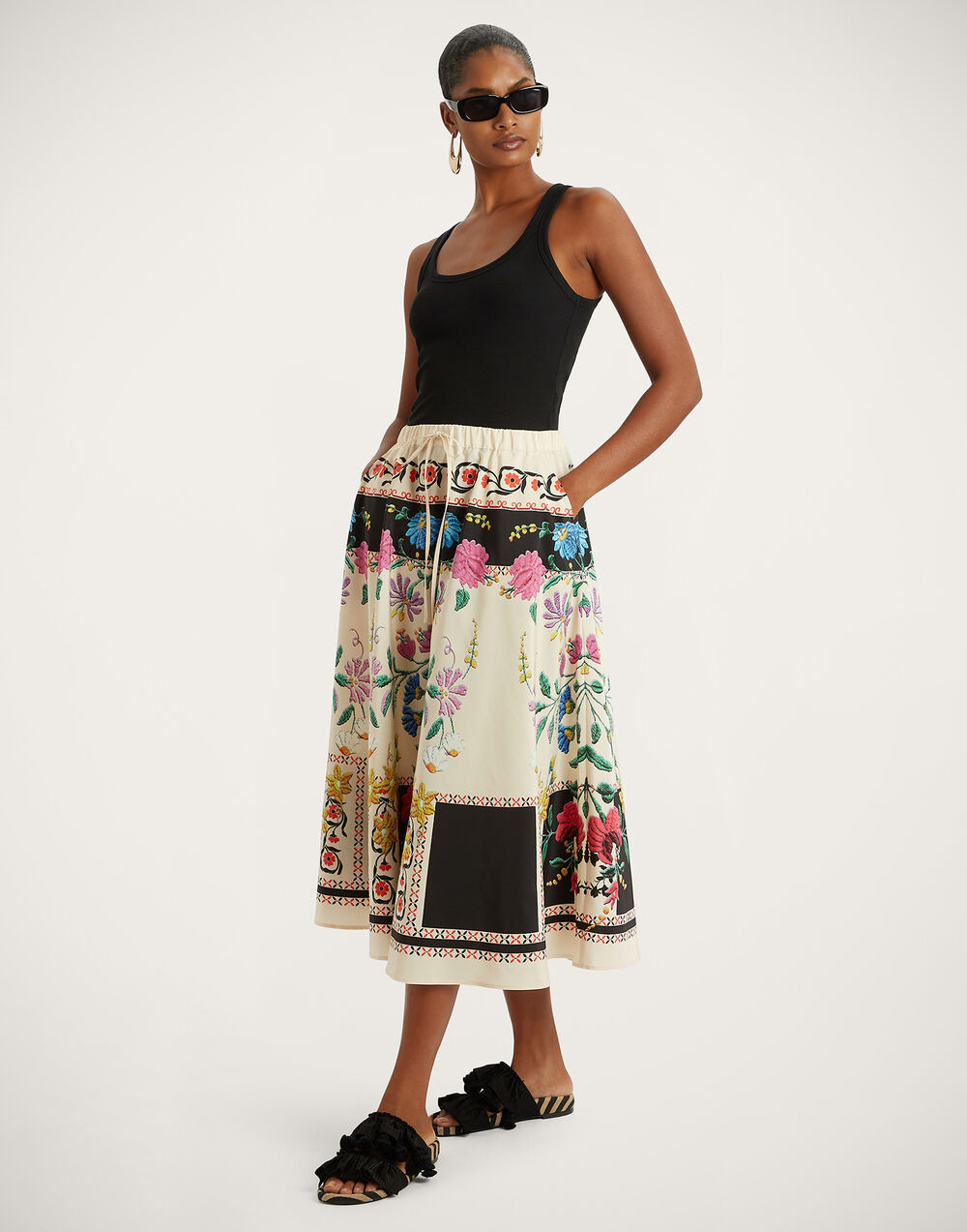 Drawstring Skirt - 2