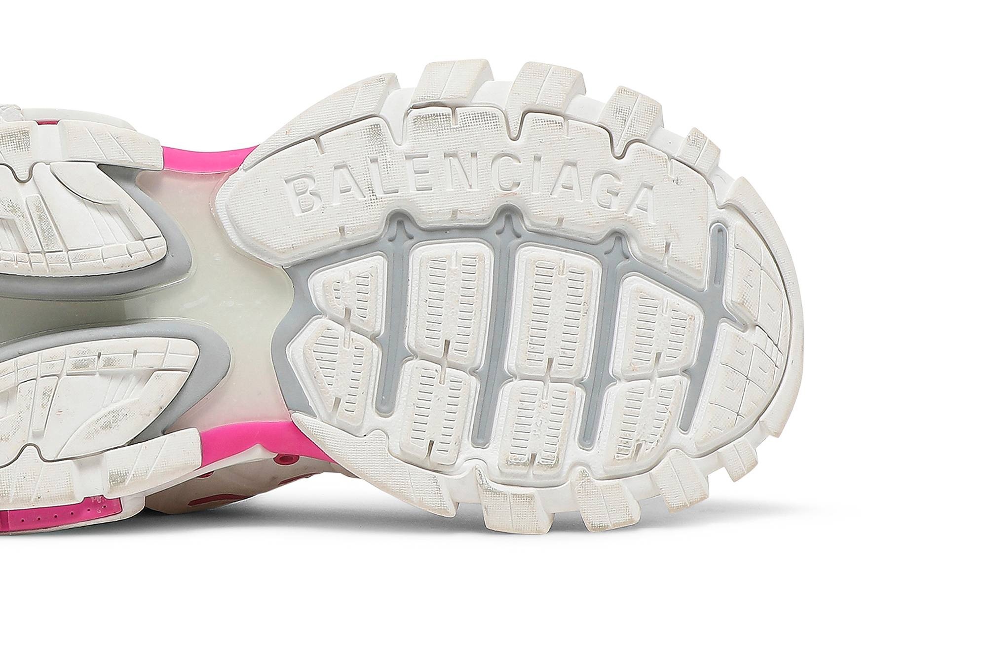 Balenciaga Wmns Track Sneaker 'White Fluo Pink' - 5
