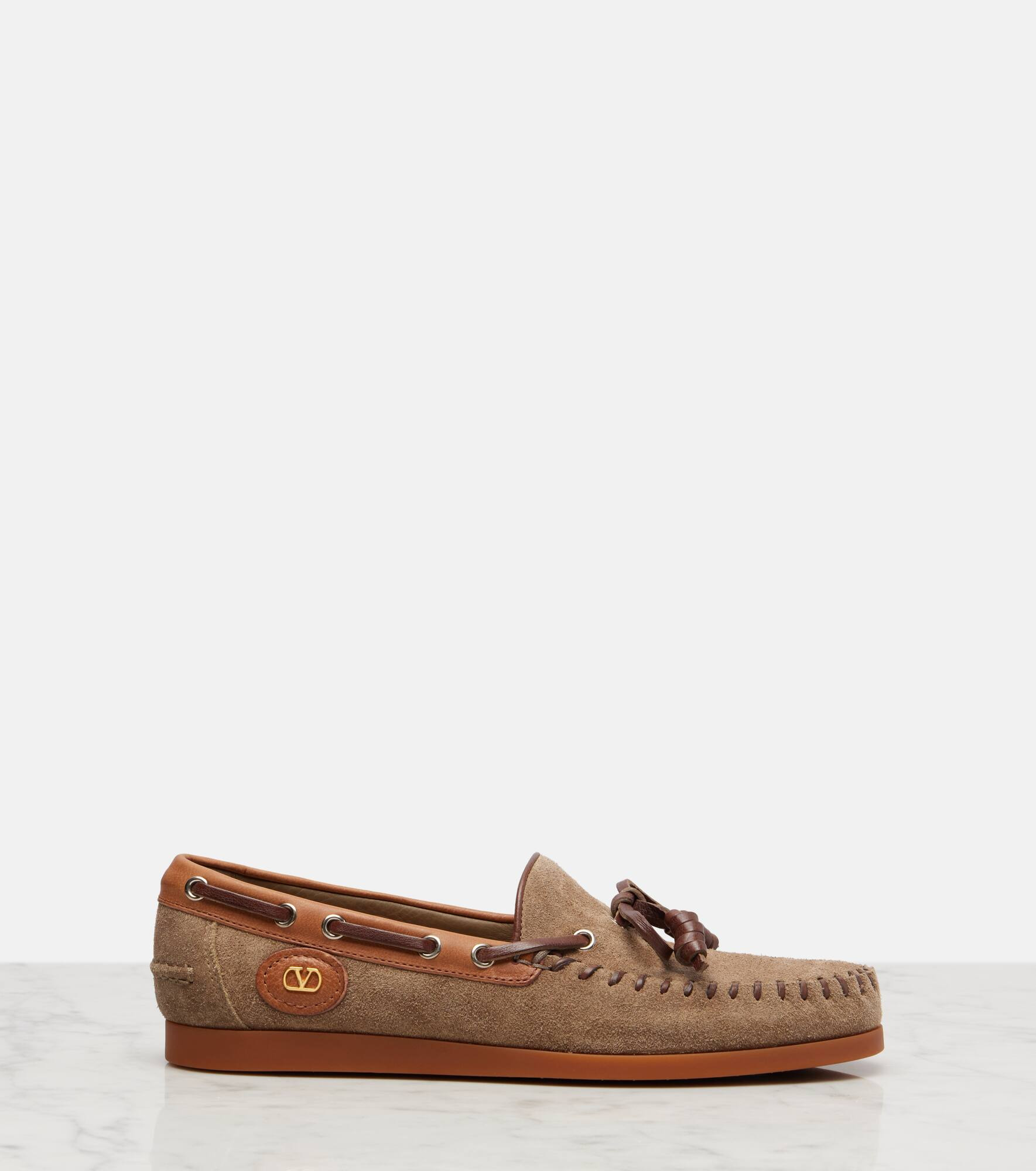 Palm Avenue suede boat shoes - 4