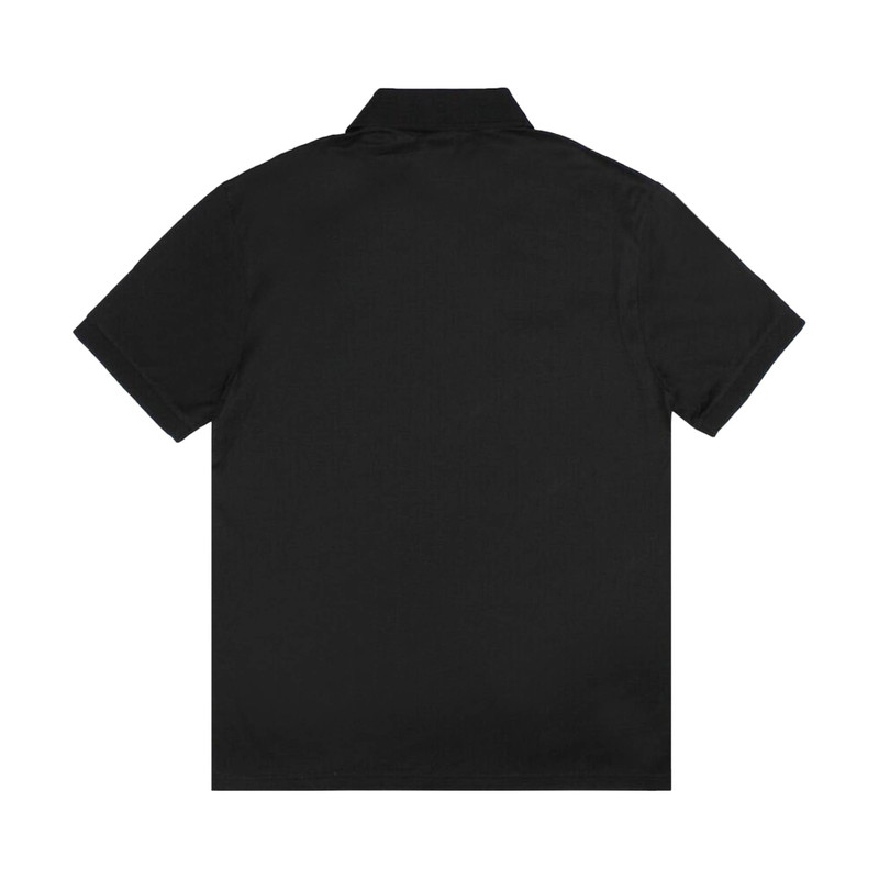 Alexander McQueen Alexander McQueen Logo Patch Polo 'Black' outlook
