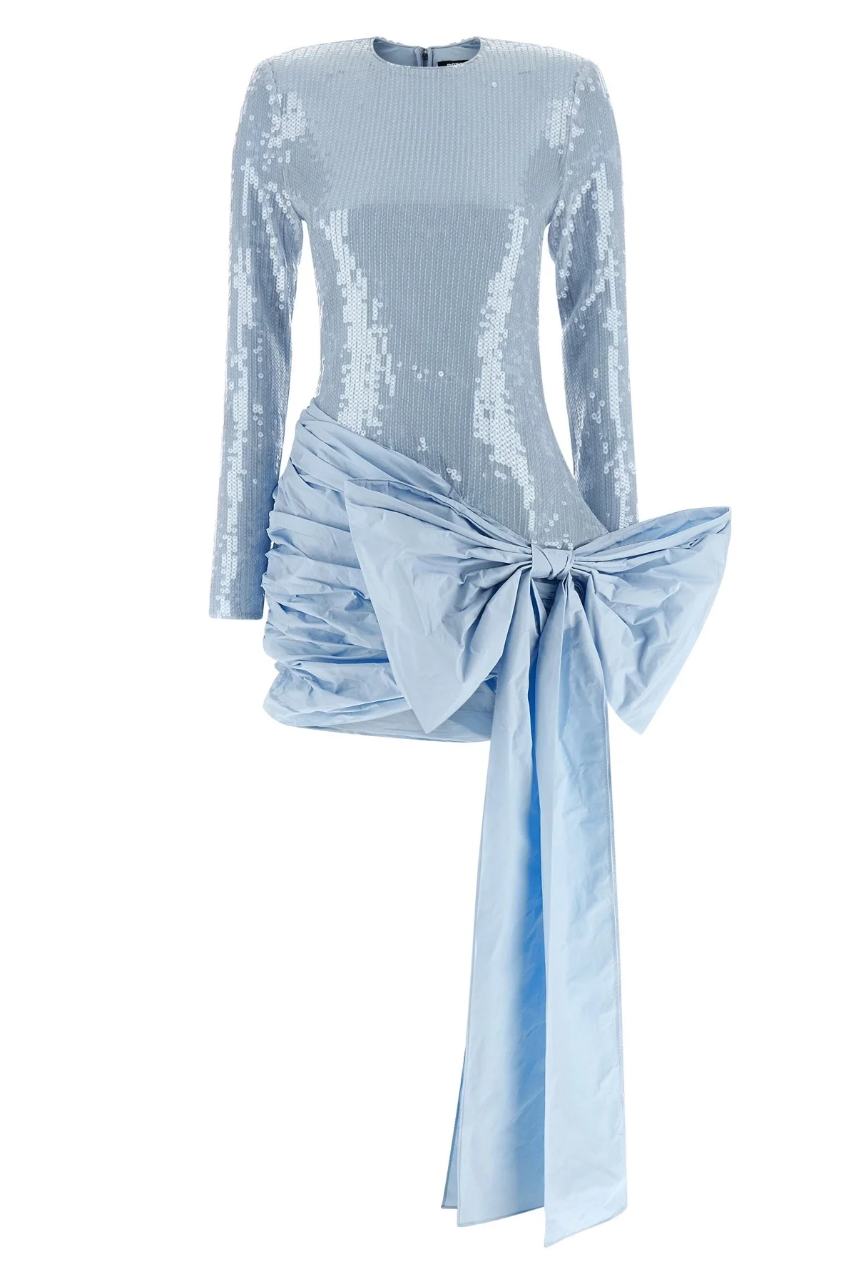 'Sequins Bow' mini dress - 1