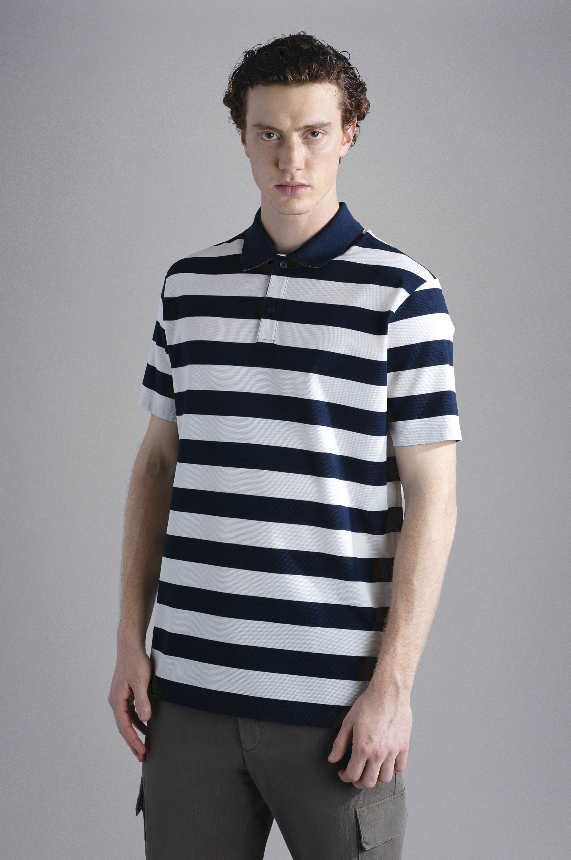 COTTON PIQUÉ POLO SHIRT - 6