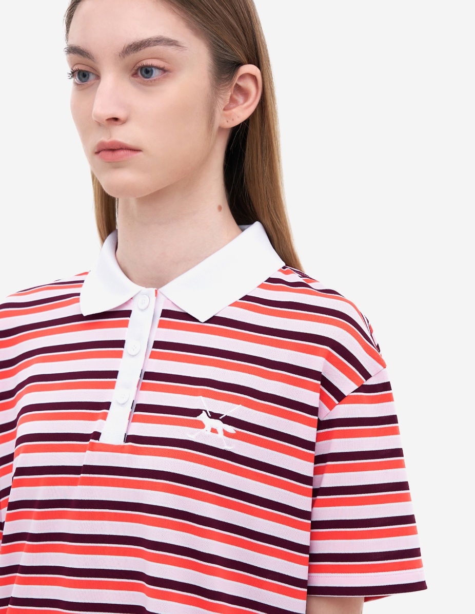 Women Stripe Polo - 5