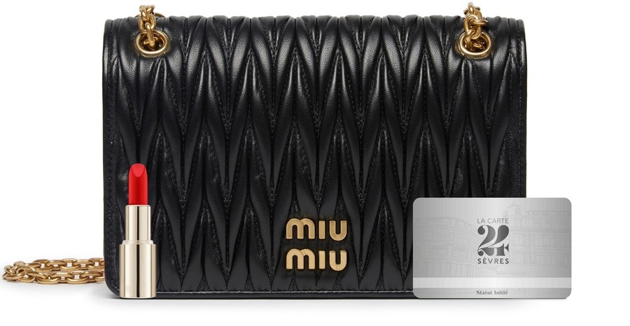 Mini quilted leather bag - 9