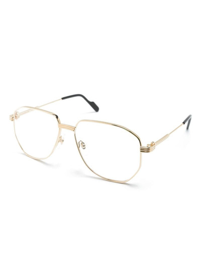 Cartier pilot-frame glasses outlook