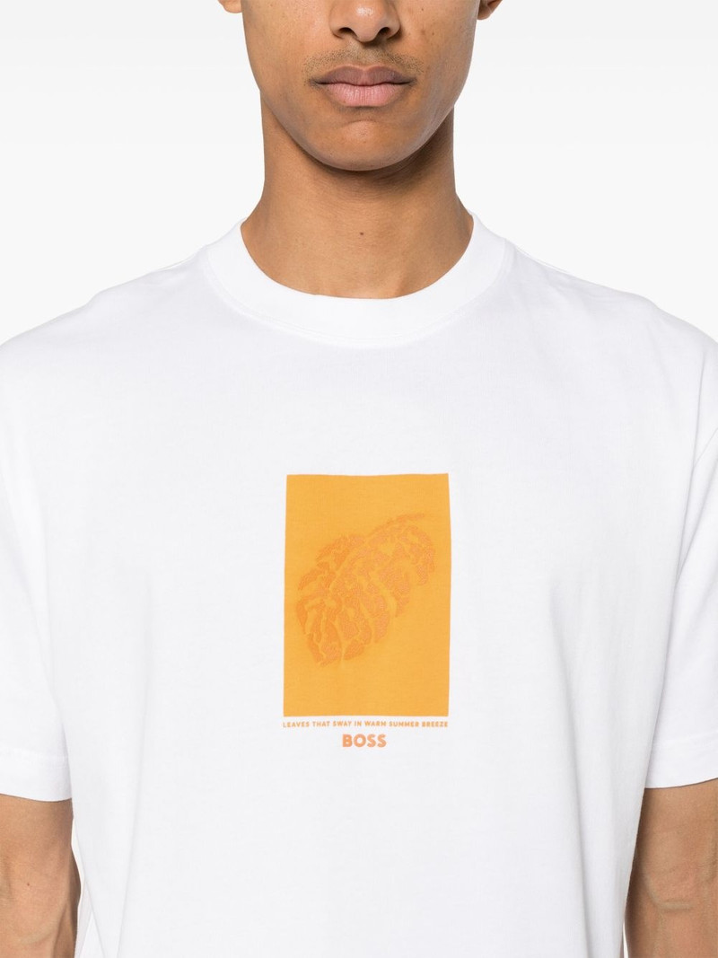 logo-print cotton T-shirt 5